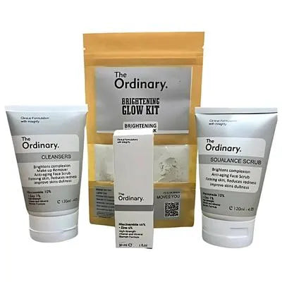 Whitening And Brightening Facial Kit - 4 Pcs Cream Scrub Set