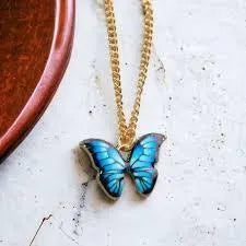 Adjustable Butterfly Design Necklace for Women