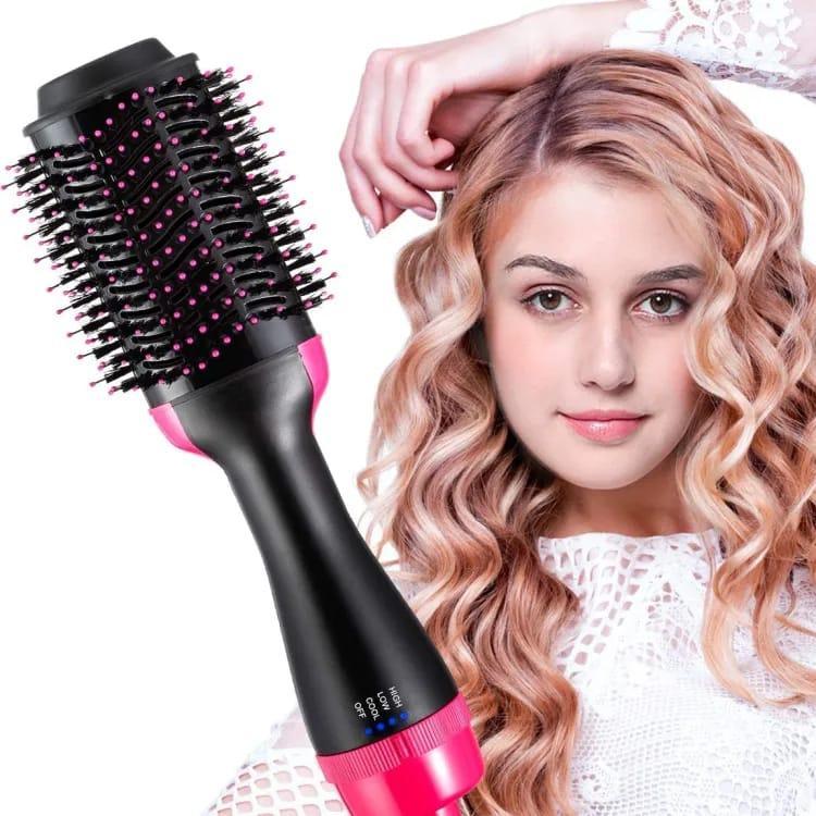 Heat Control Hair Dryer Brush